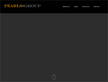 Tablet Screenshot of pearlsgroup.de